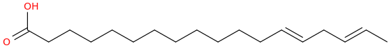 13,16 octadecadienoic acid